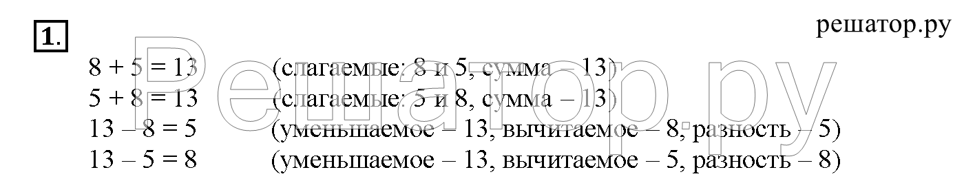 Глава 1. § 1.1. стр. 2: 1 - решебник №3 Глава 1. § 1.1. стр. 2: 1 - решебник №3