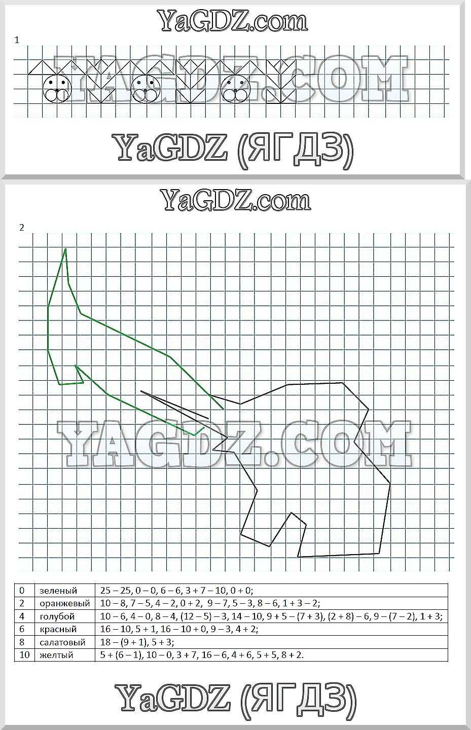 Часть 1. Задания: стр.1 - решебник №2