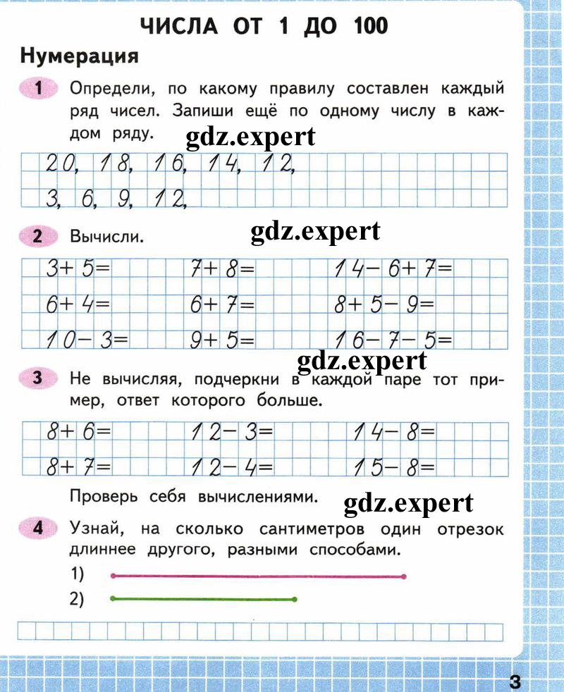 Часть 1. Задания из учебника: с.3 - условие