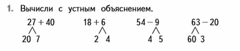 Часть 1. Страница 4. Сложение и вычитание: 1 - условие Часть 1. Страница 4. Сложение и вычитание: 1 - условие