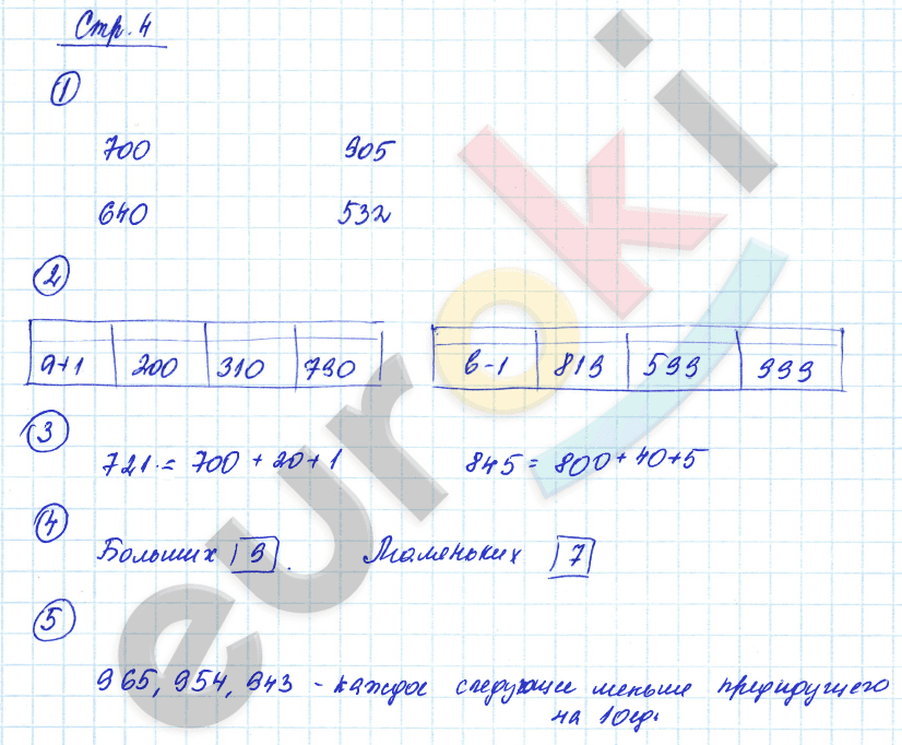 Проверочные работы: стр.4 - решебник №3