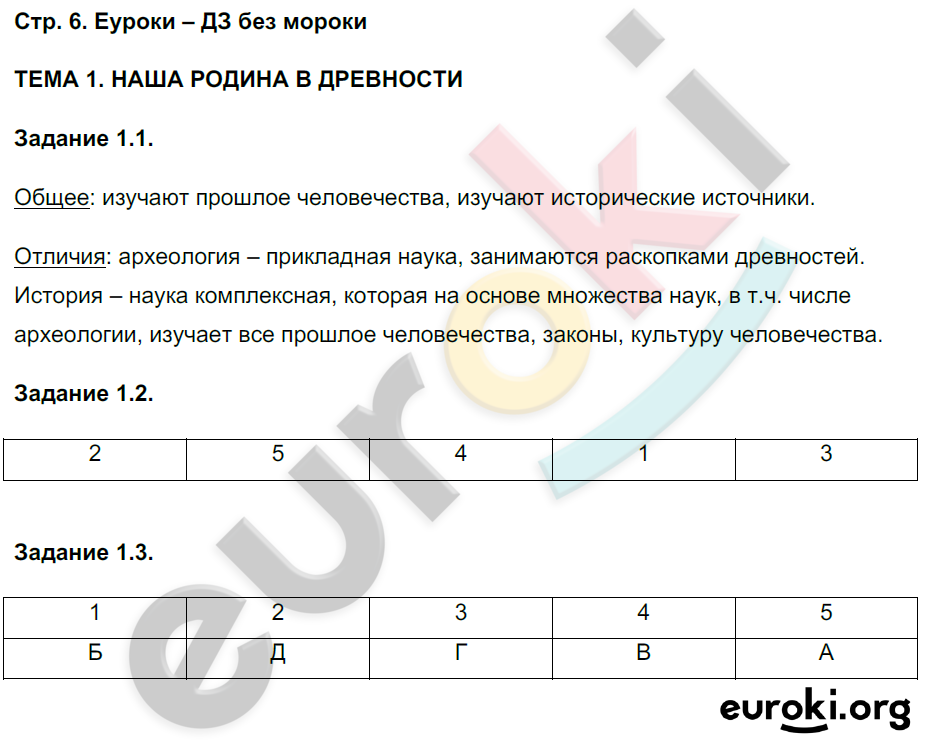 Задания: стр. 6 - решение