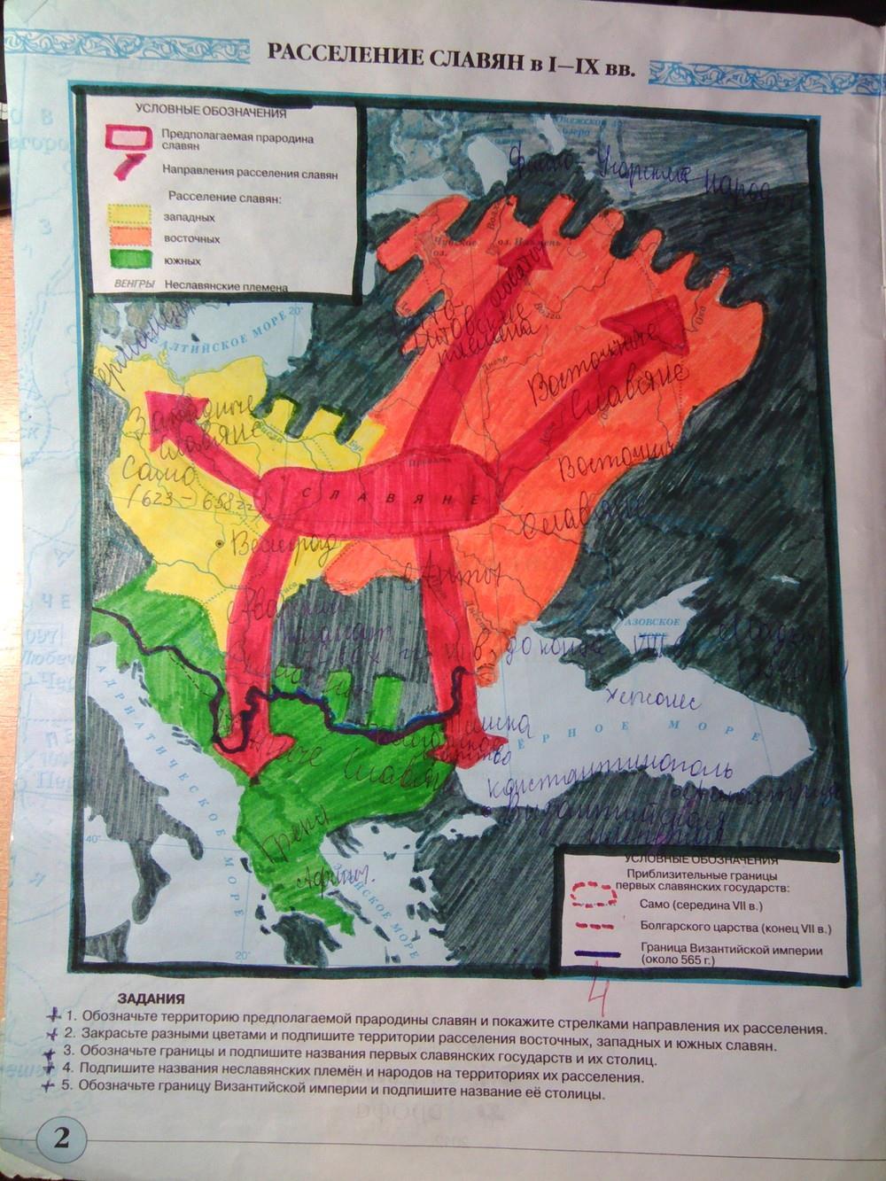 Задания из тетради: стр.2  - решебник №2