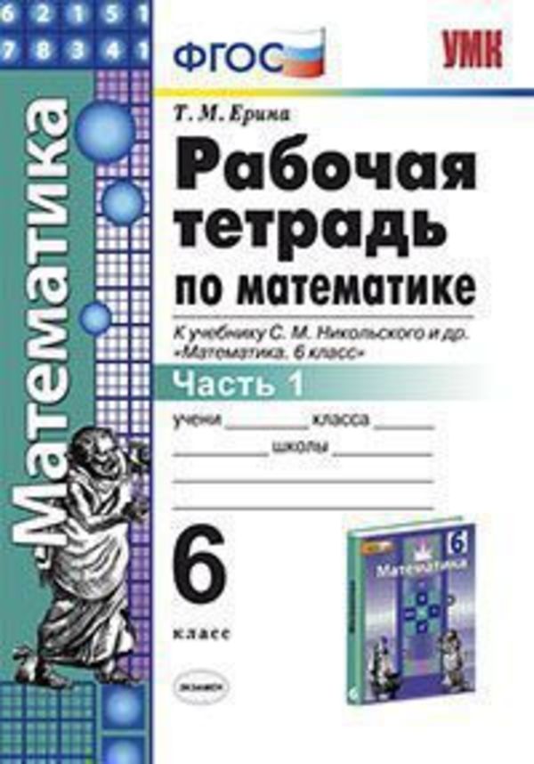 Математика 6 класс Ерина