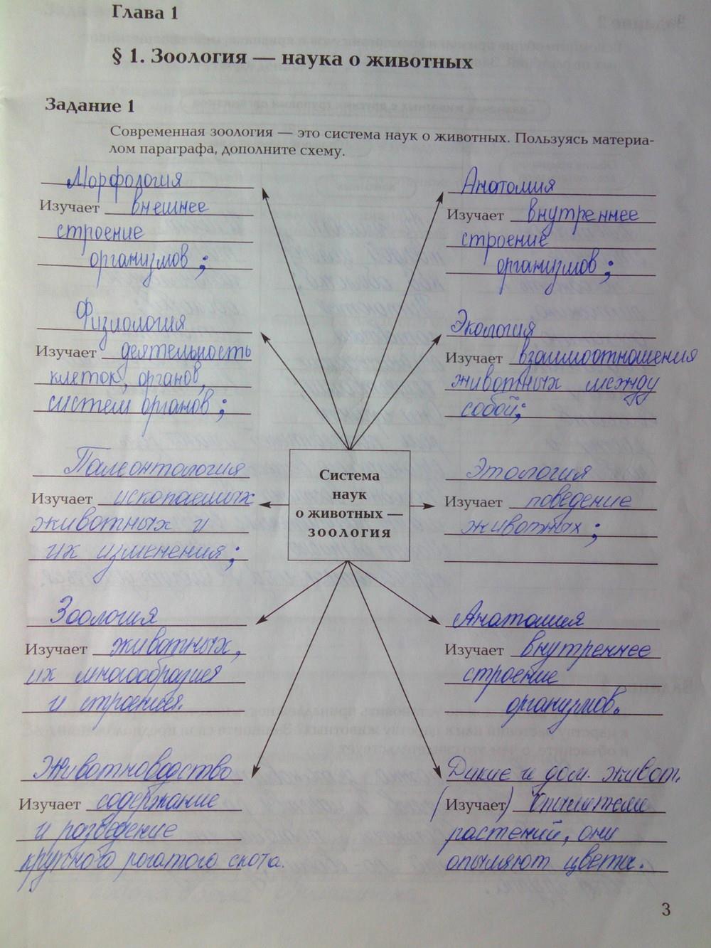 Рабочая тетрадь. Часть 1. Страницы: 3 - решение Рабочая тетрадь. Часть 1. Страницы: 3 - решение