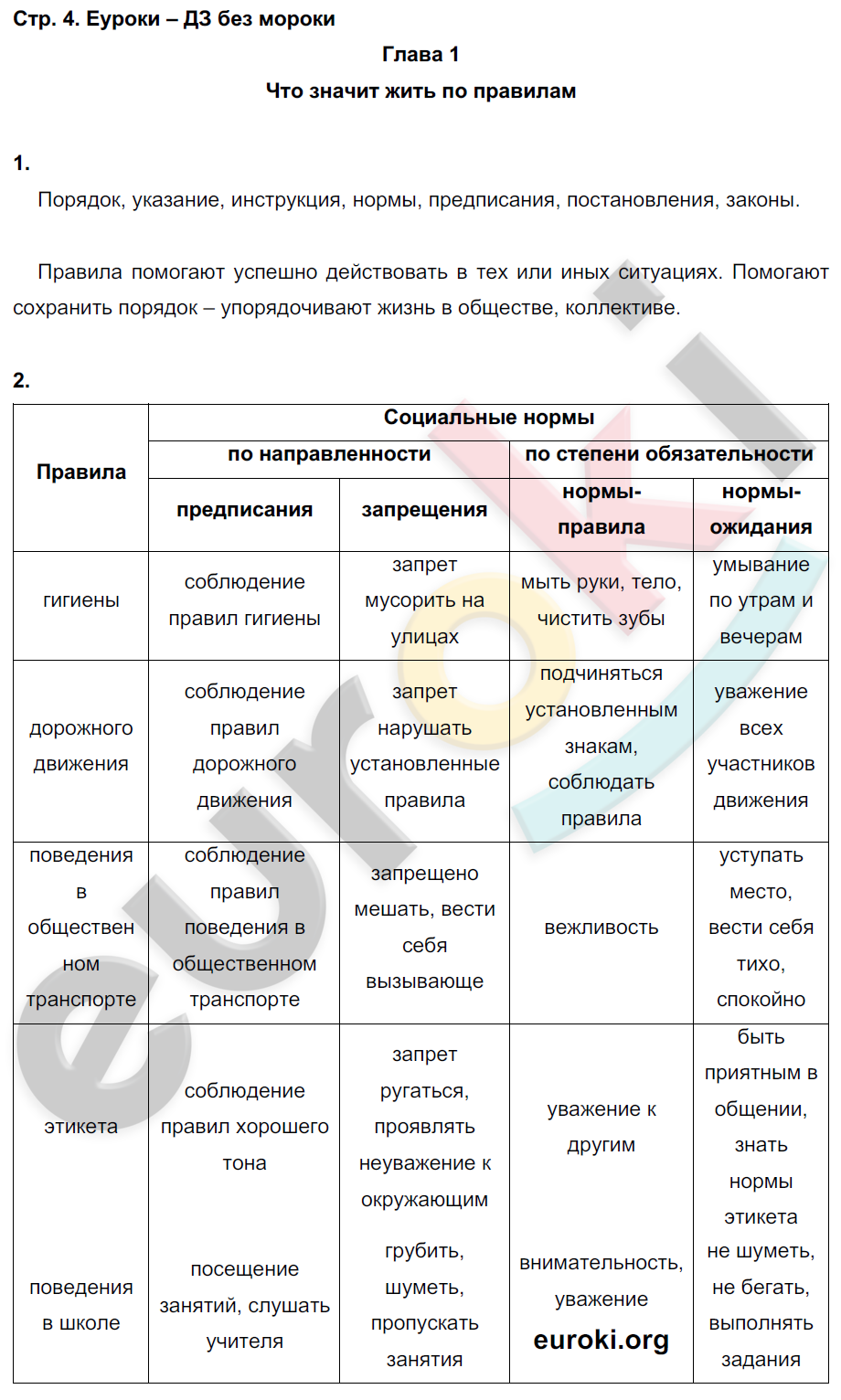 Задания: стр.4  - решебник №1