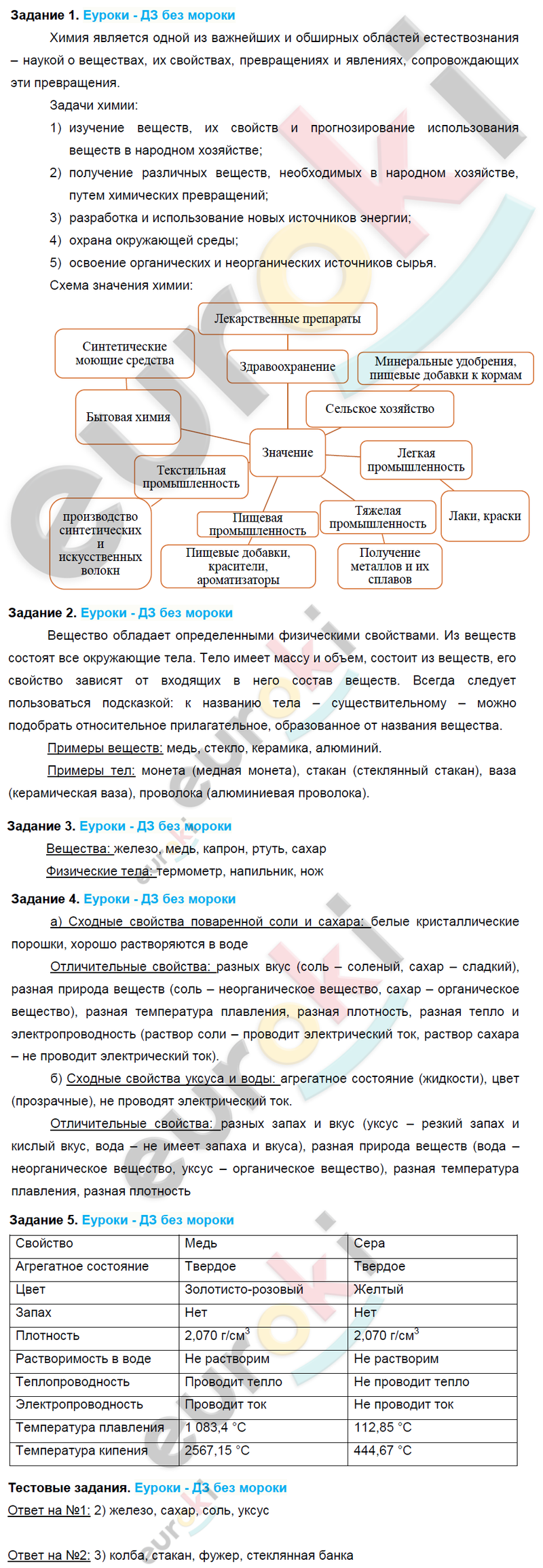 Задания : § 1 - решебник №3