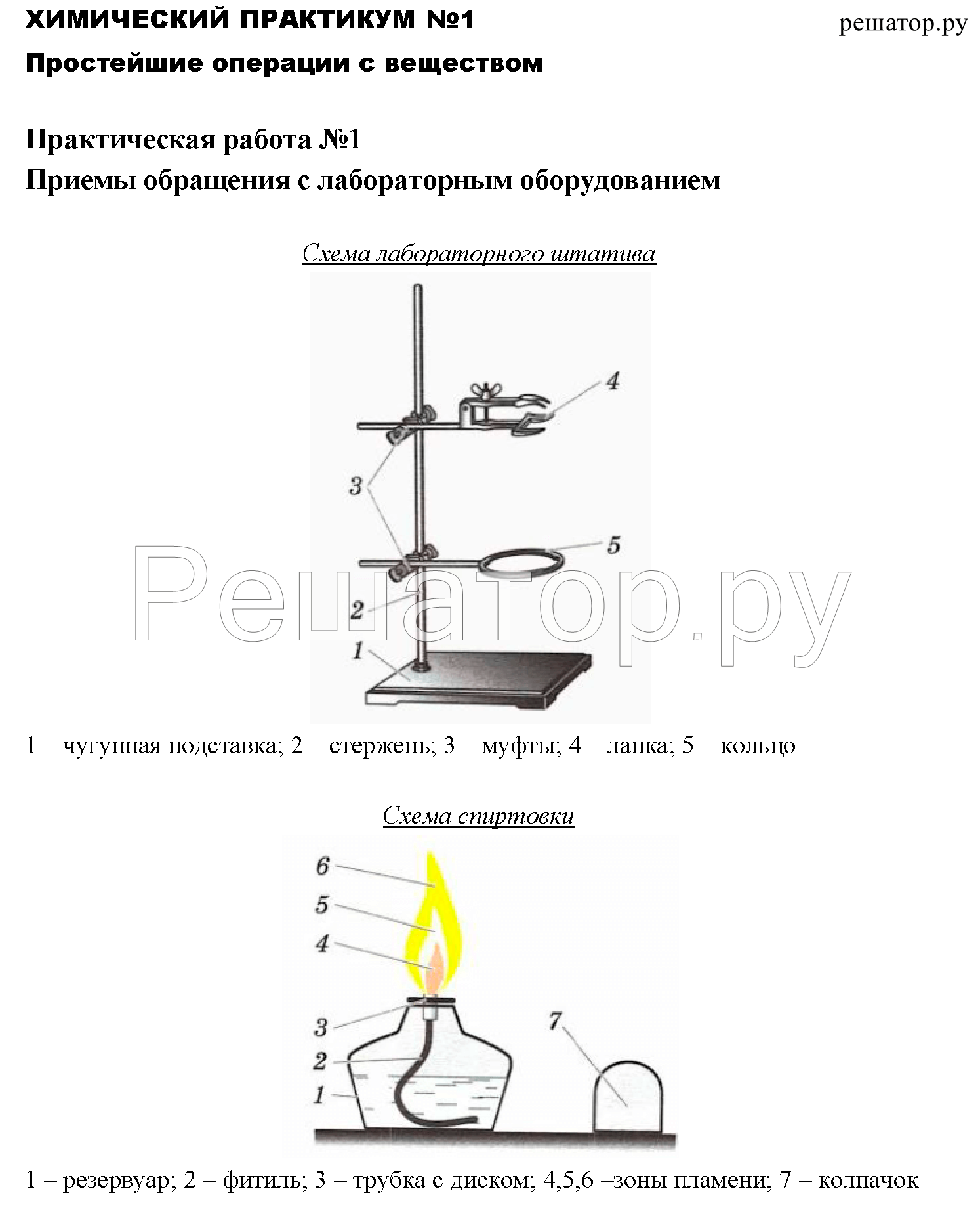 Практическая работа № 1 стр. 198-203: 1 - решебник №2