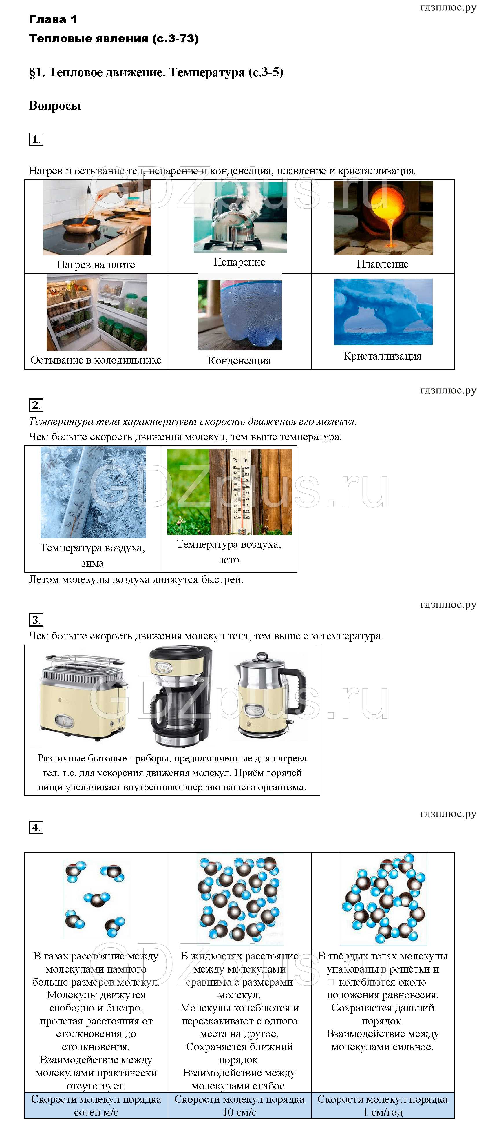 Вопросы: §1 - решебник №2