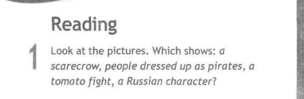 M-1. 1a Reading & Vocabulary (стр. 10-11): 1 - условие