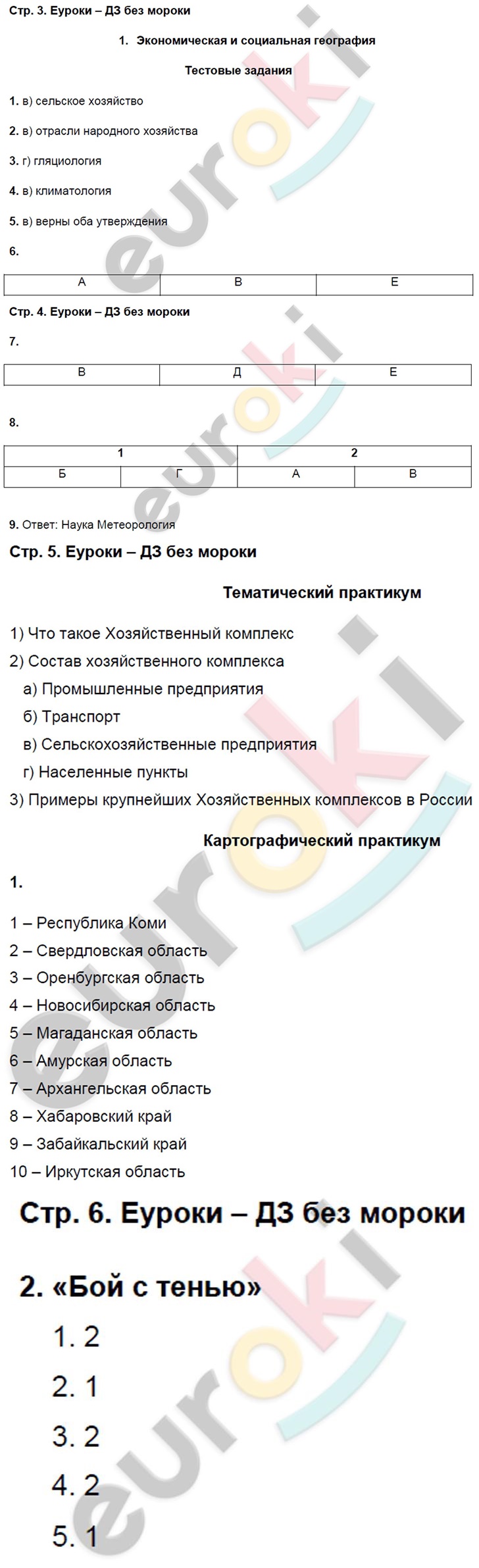 Часть 1. § : 1  - решебник №1