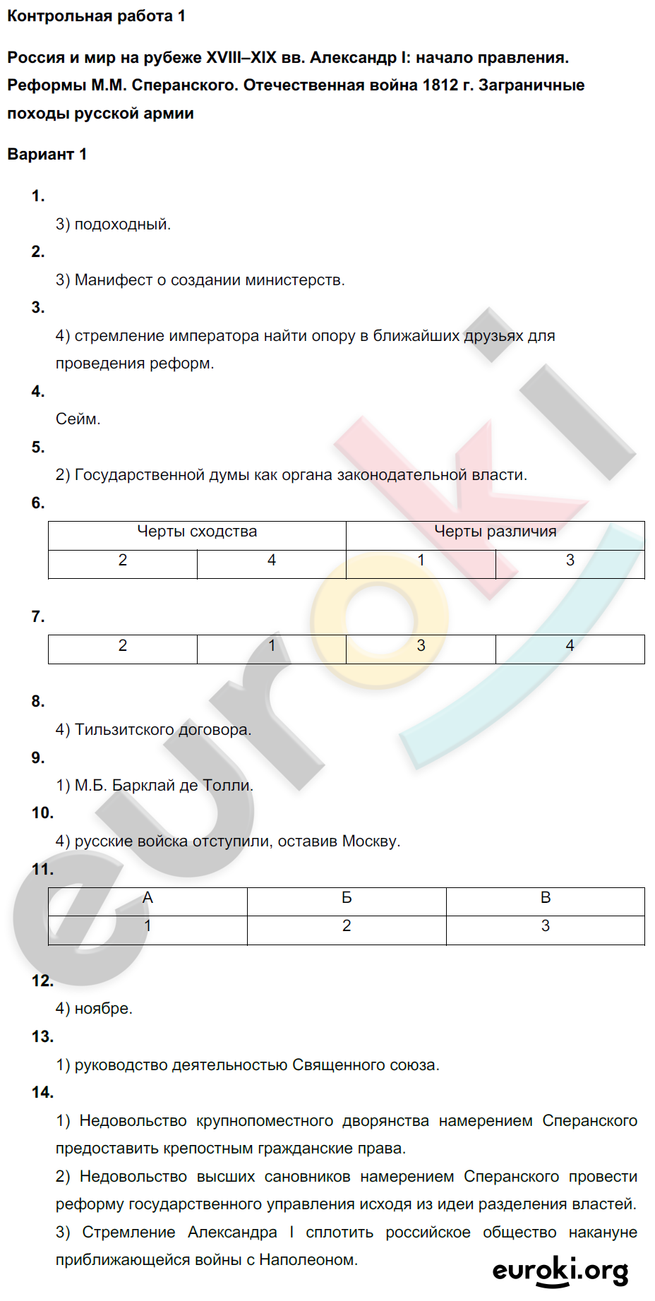 КР-1 : Вариант 1 - решение КР-1 : Вариант 1 - решение